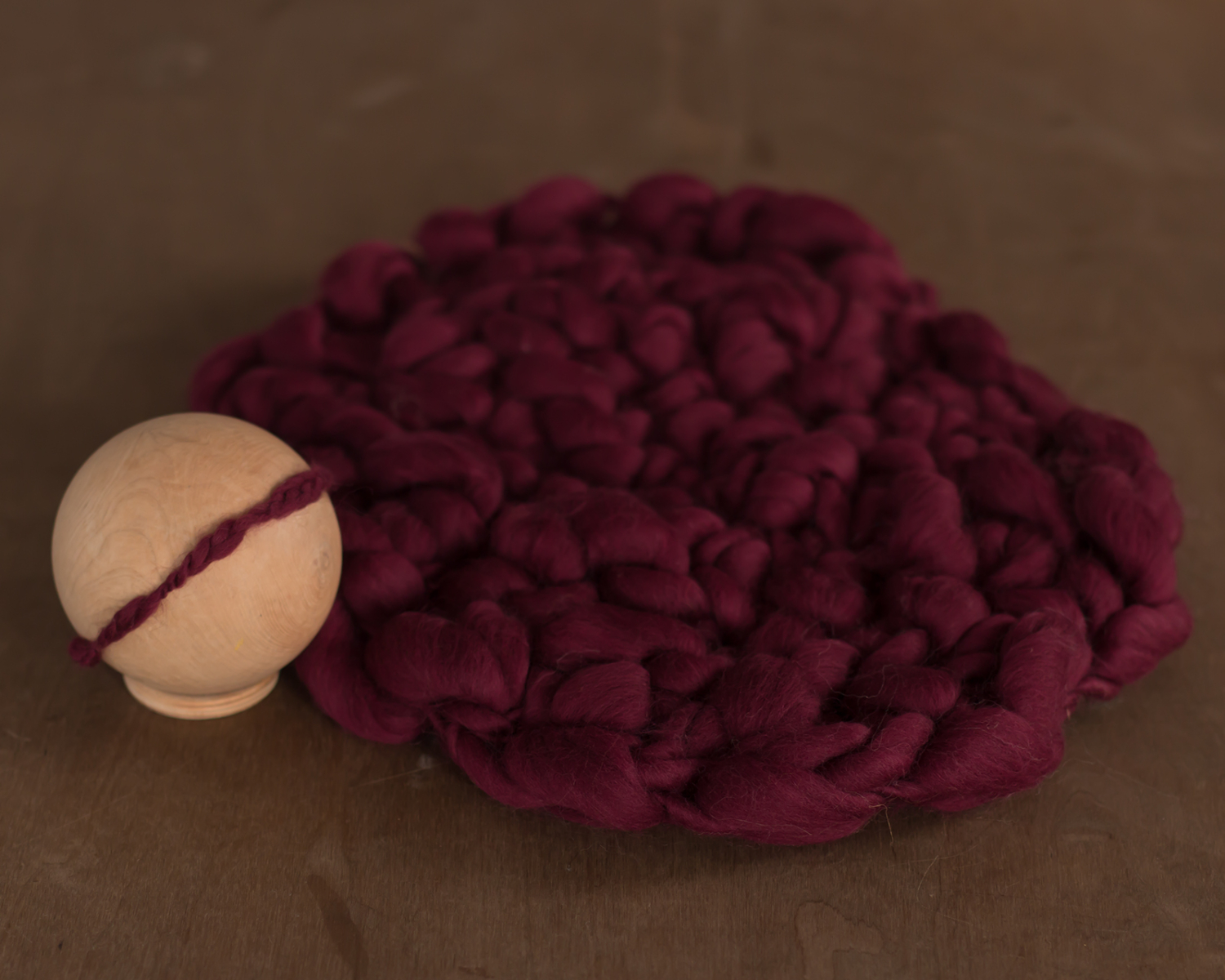 Mini Oval Chunky Berry Blanket / Layer