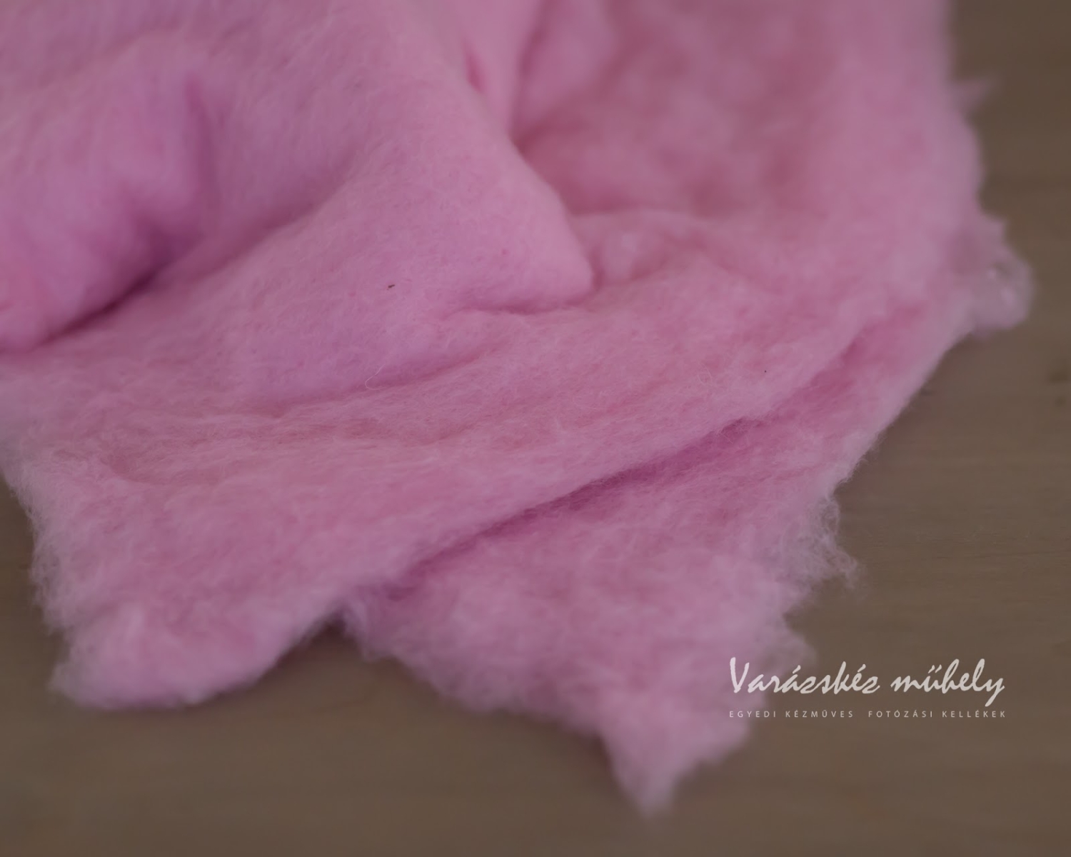 Pink Wool Fluff Basket Stuffer - LARGE