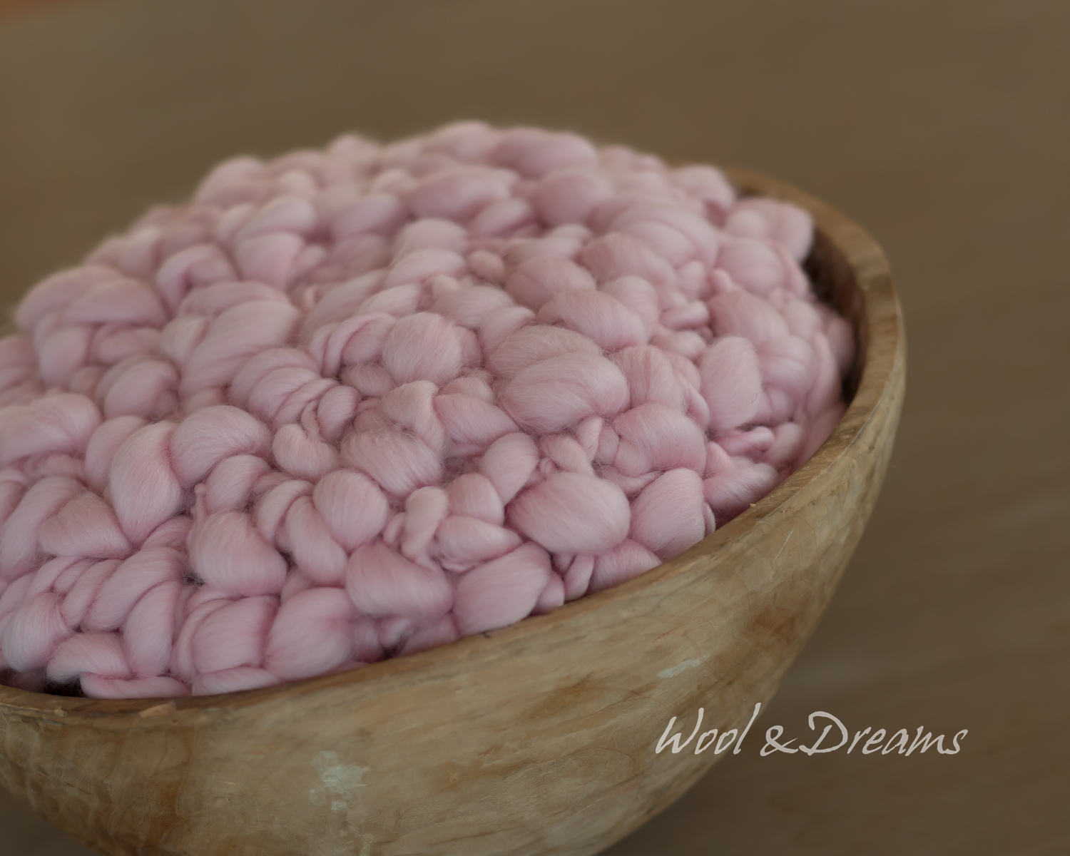 Light Pink Oval Chunky Blanket / Layer
