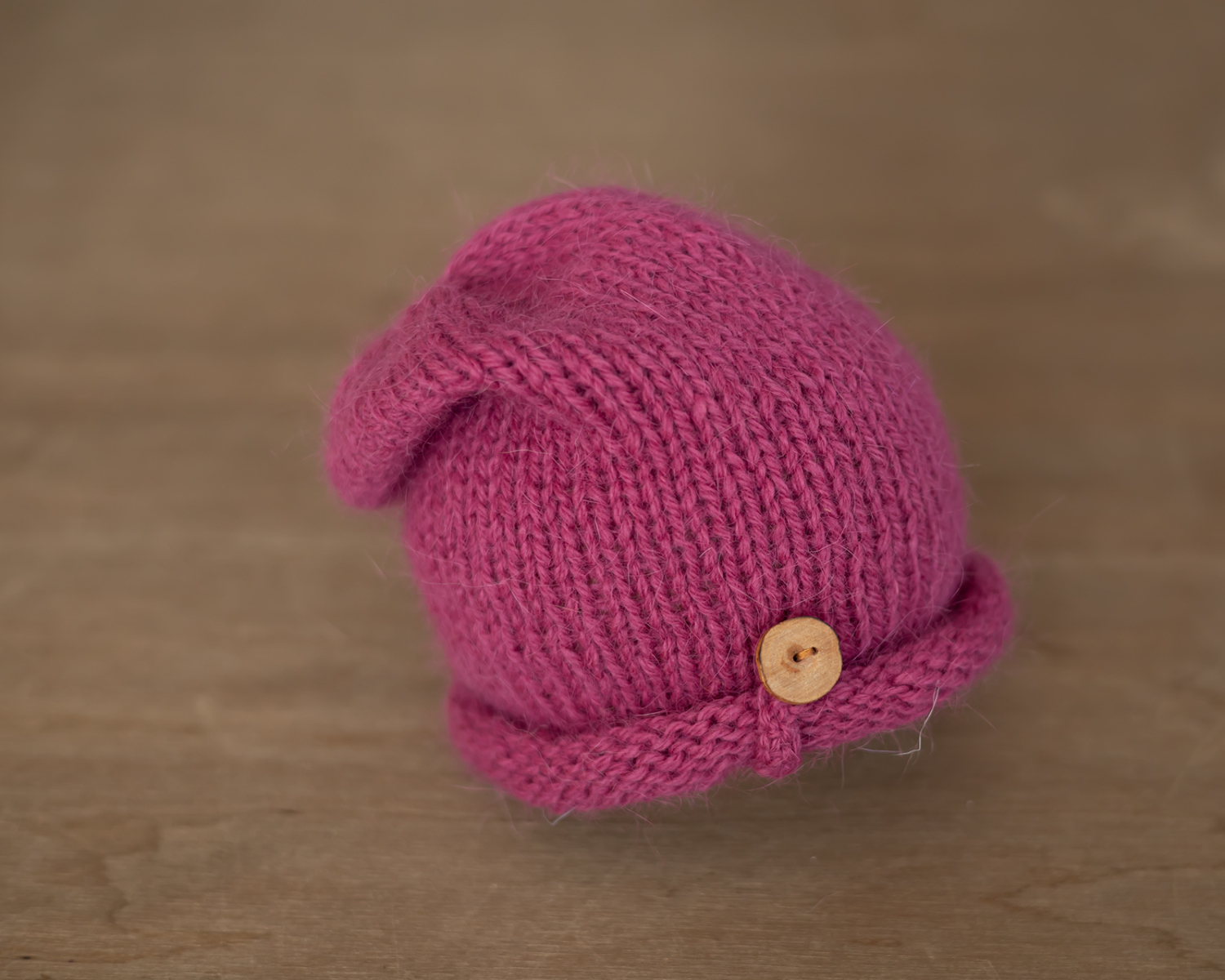Magenta Newborn Slouchy Hat 