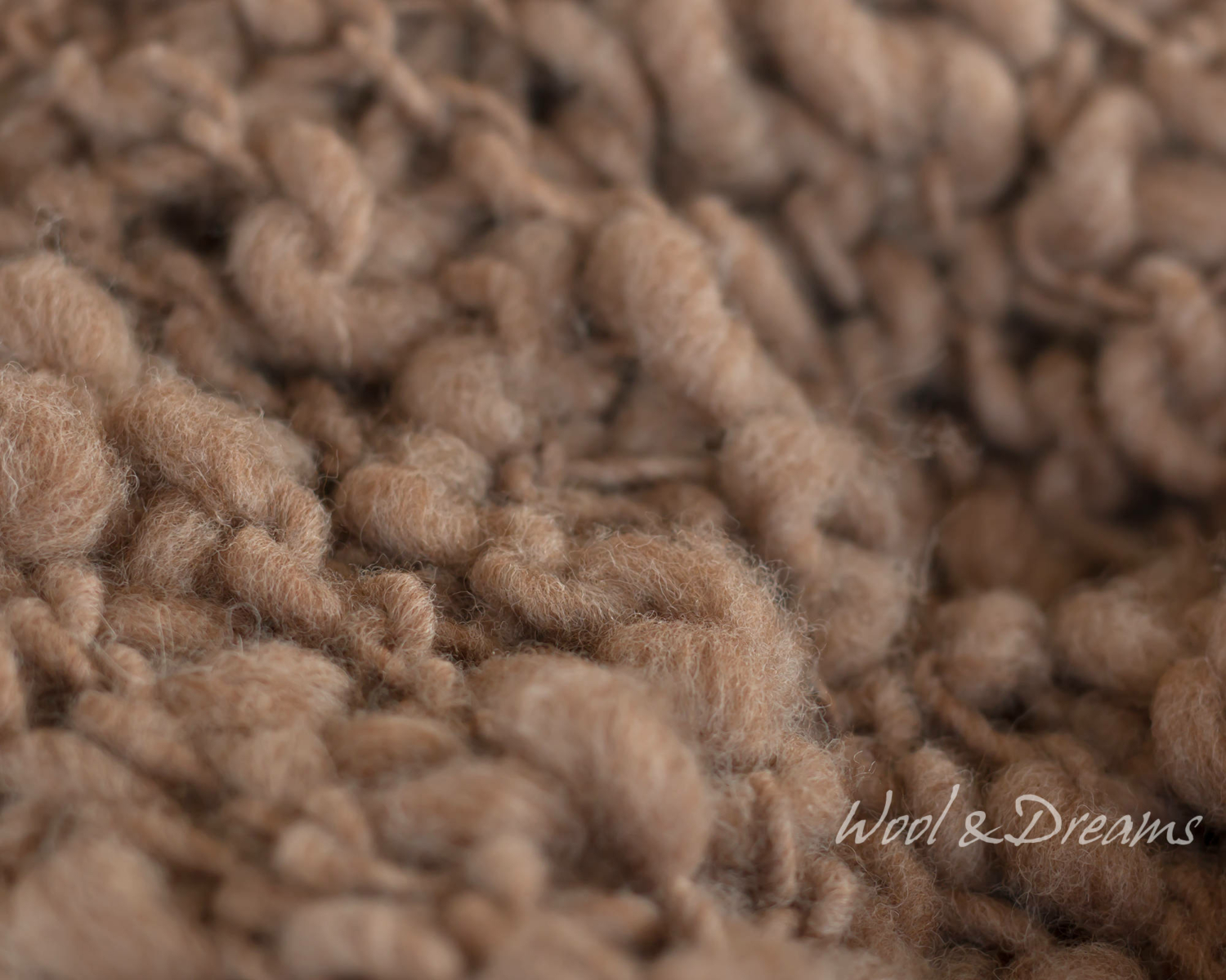 Brown Rustic Blanket / Layer