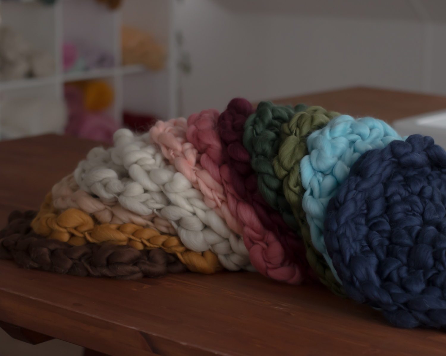 PRE-ORDER Chunky Blankets More Then 80 Color